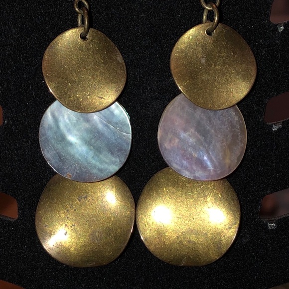 Purple & Gold Iridescent Earrings & Necklace Set - Picture 13 of 16